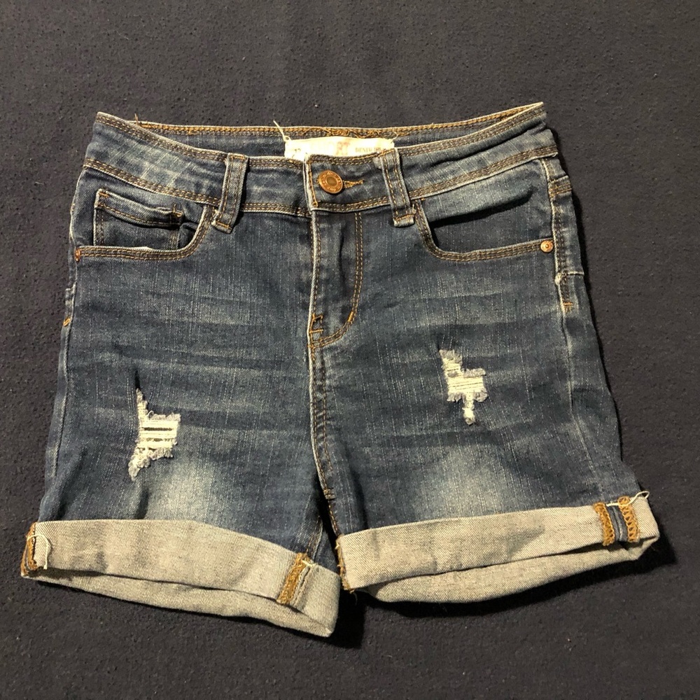 Denim Diva jean shorts